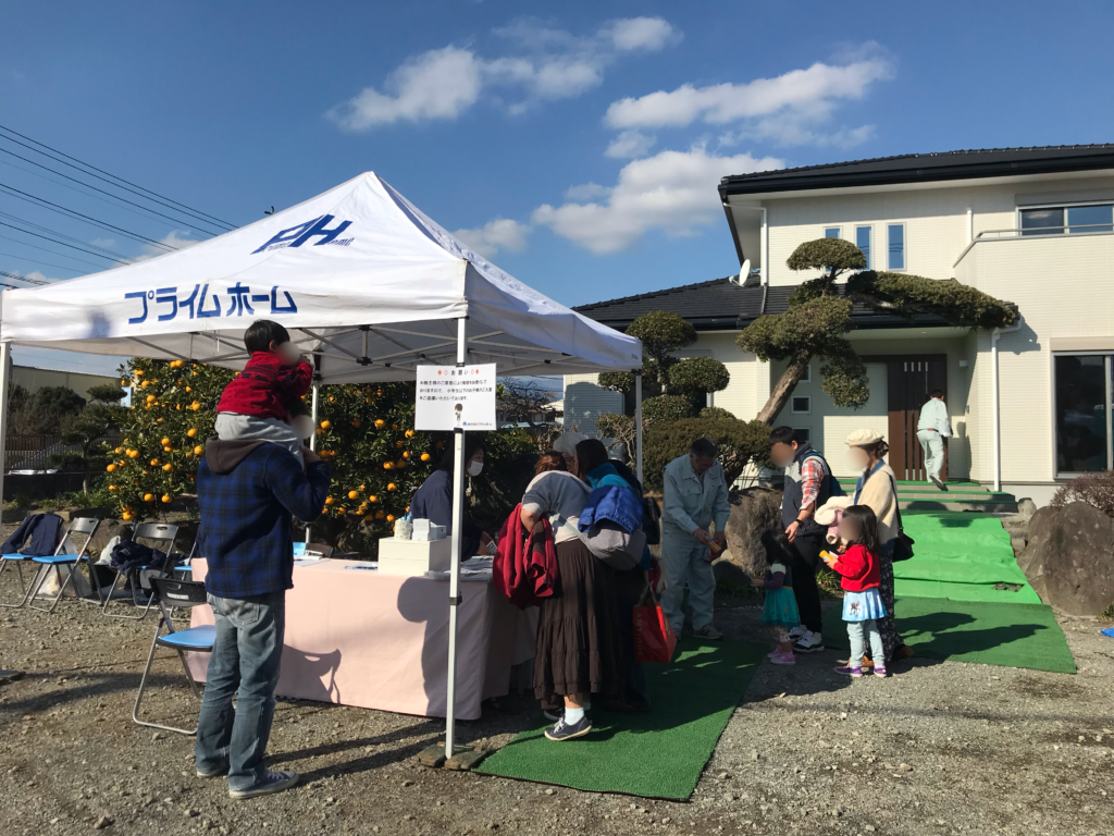 三島市プライムホームの見学会