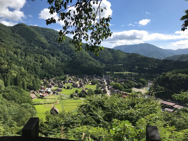 2019年長野県にある世界文化遺産の白川郷