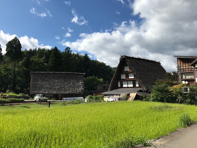 2019年世界文化遺産に登録されてある白川郷