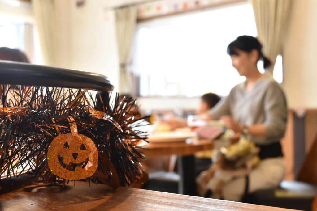 2019年10月31日ハロウィンの日に行われたピザパーティー