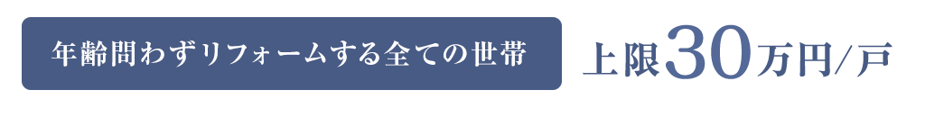 補助金　上限30万円　リフォーム